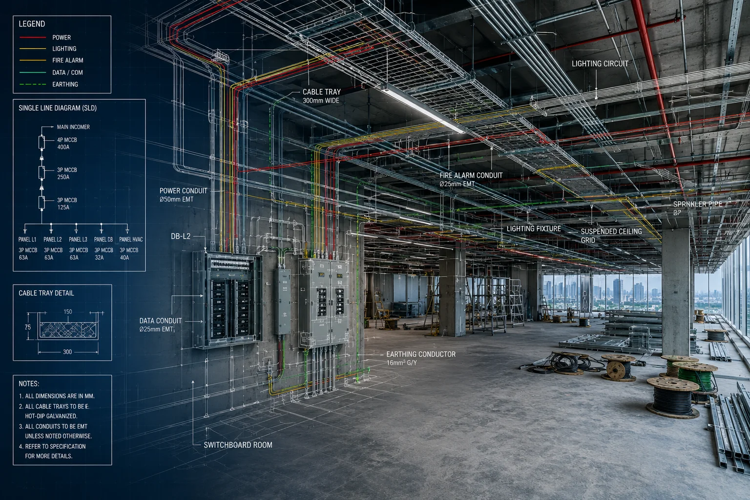 Industrial Plant Power Distribution