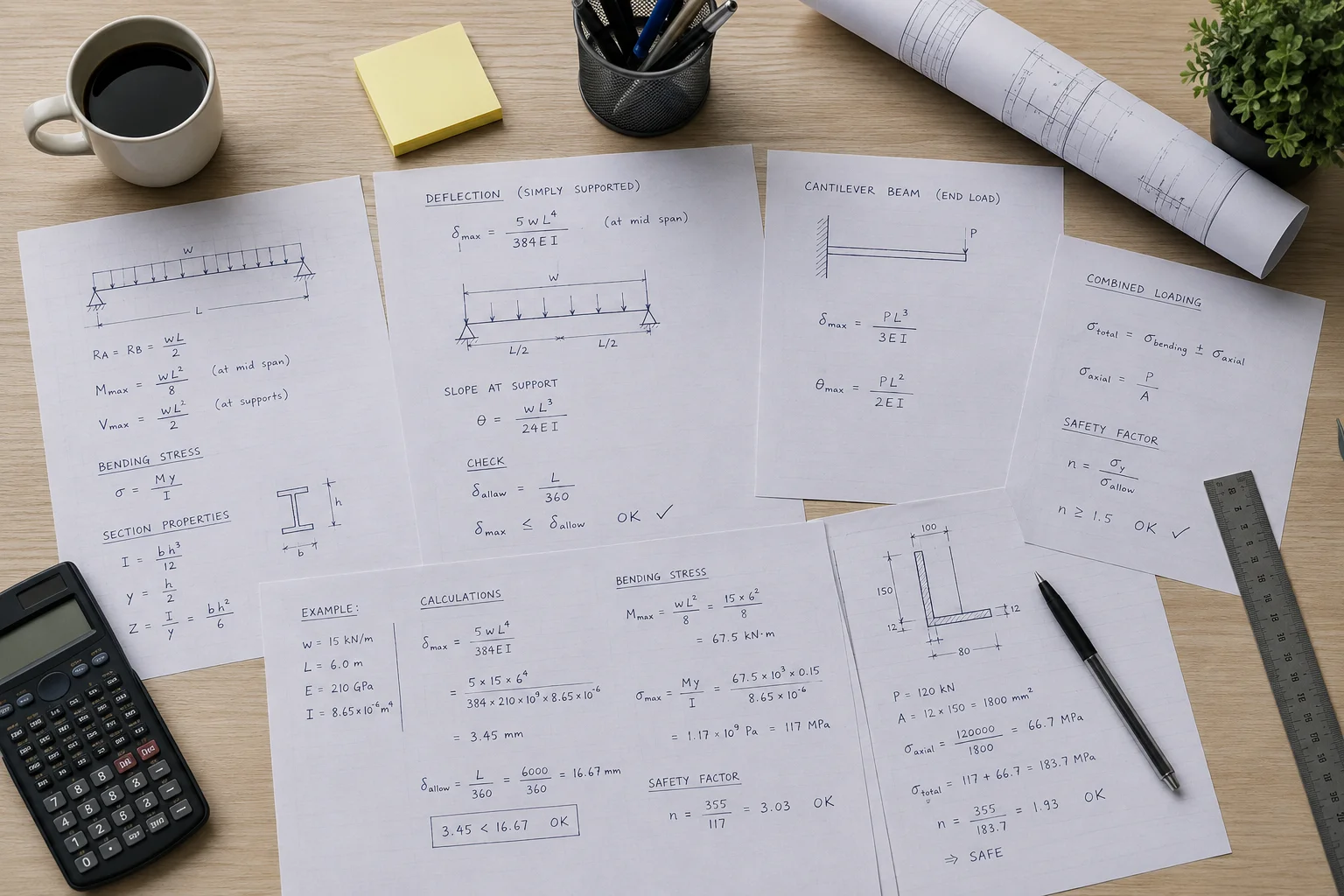 Hand calculations
