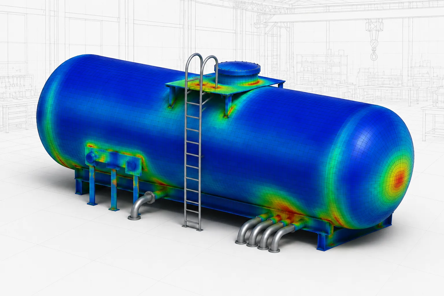 Pressure vessel calculations