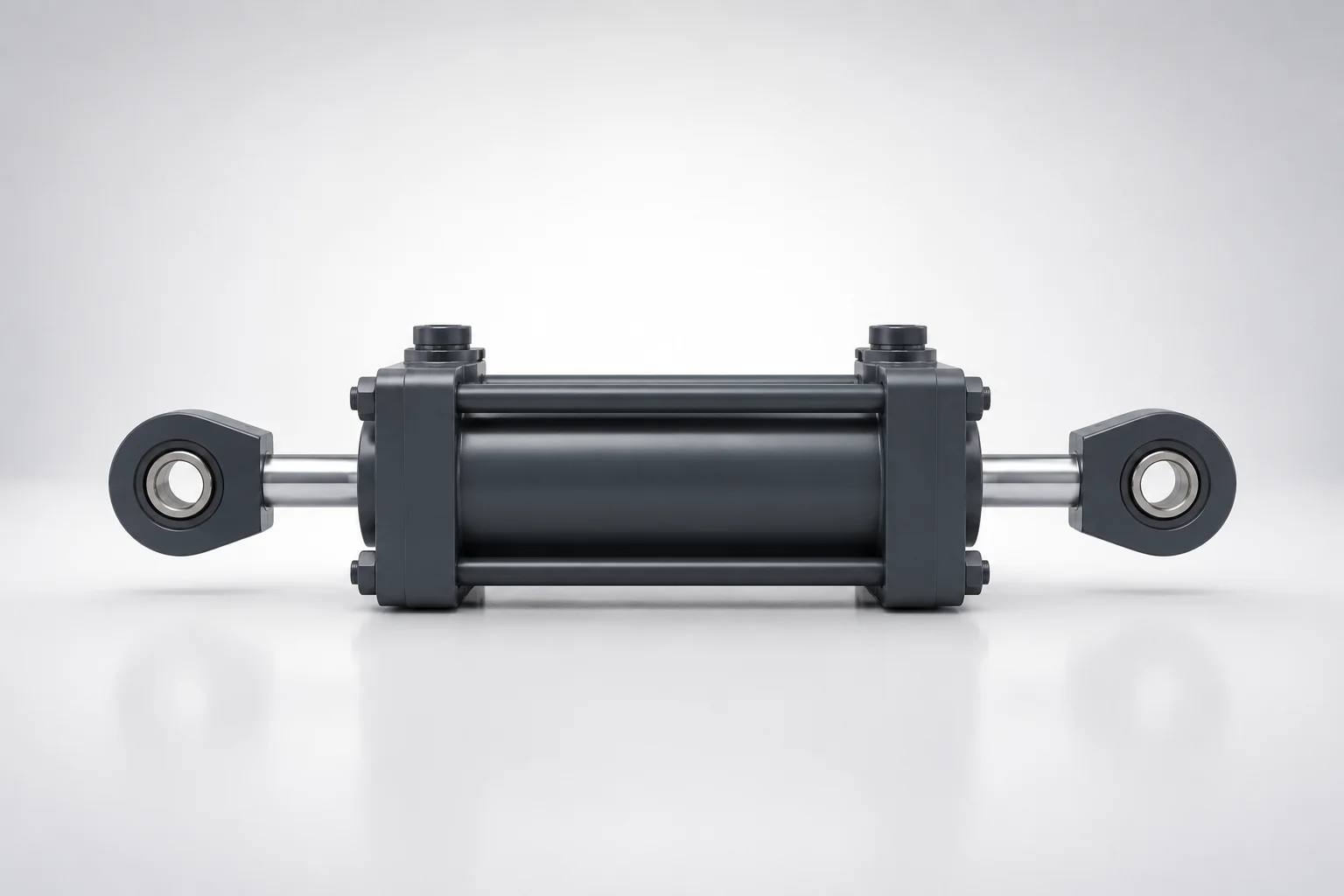 Product Rendering — Hydraulic Cylinder